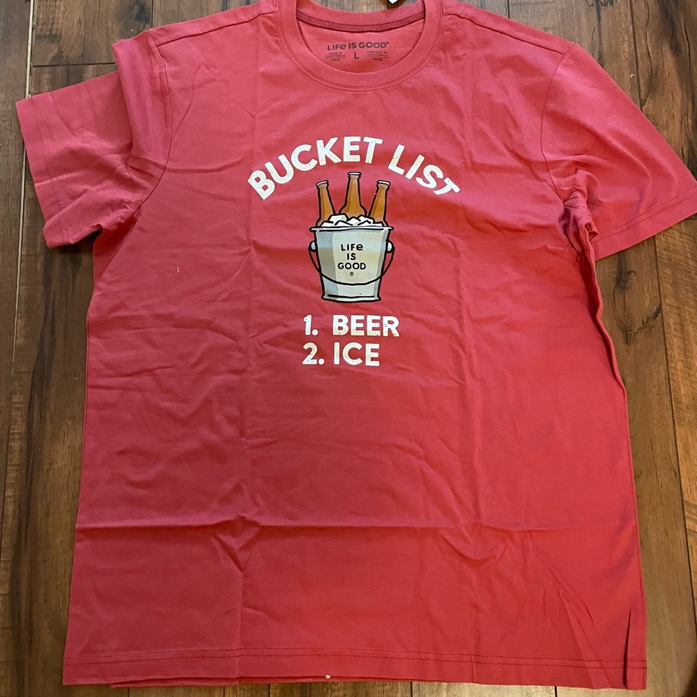 Life is good® Bucket List Graphic T-Shirt - Short Sleeve